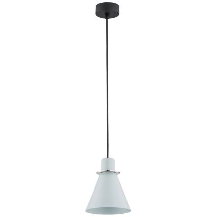 Argon 4683 - Hängeleuchte BEVERLY 1xE27/15W/230V blau/chrom glänzend