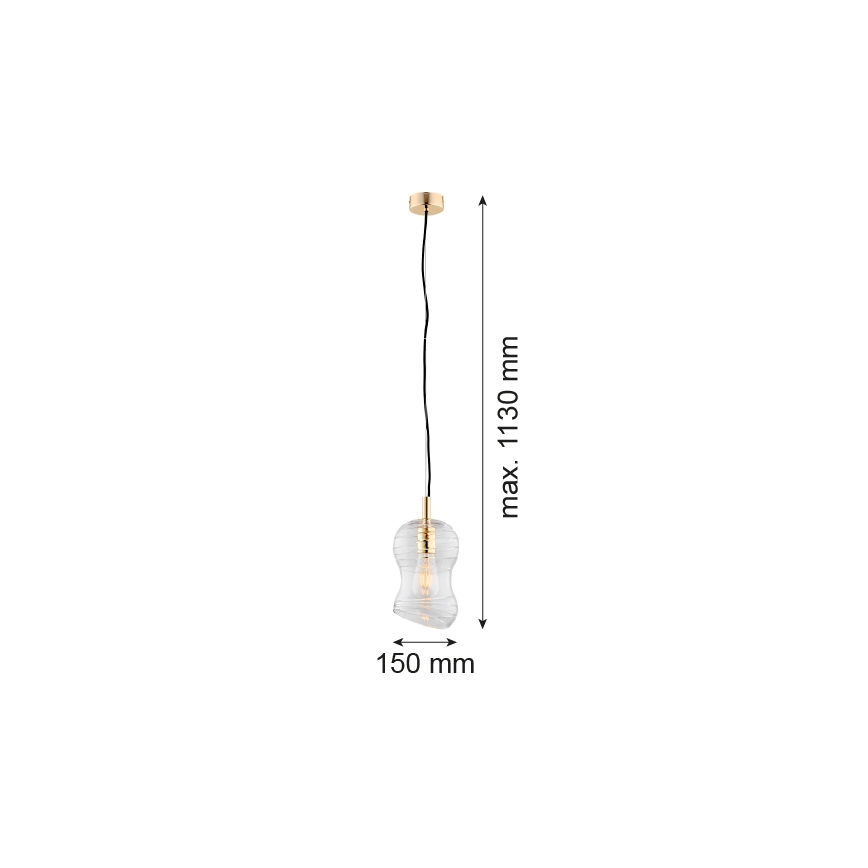 Argon 4742 - Kronleuchter an Schnur DEPORTIVO 1xE27/15W/230V