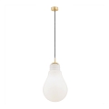 Argon 4879 - Hängeleuchte JESSE 1xE27/15W/230V gold/weiß
