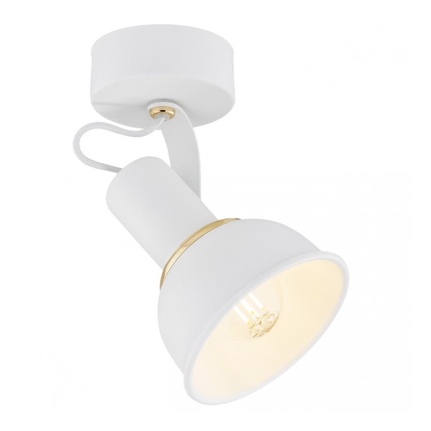 Argon 4899 - Spotlight TWIST 1xE14/7W/230V weiß/gold