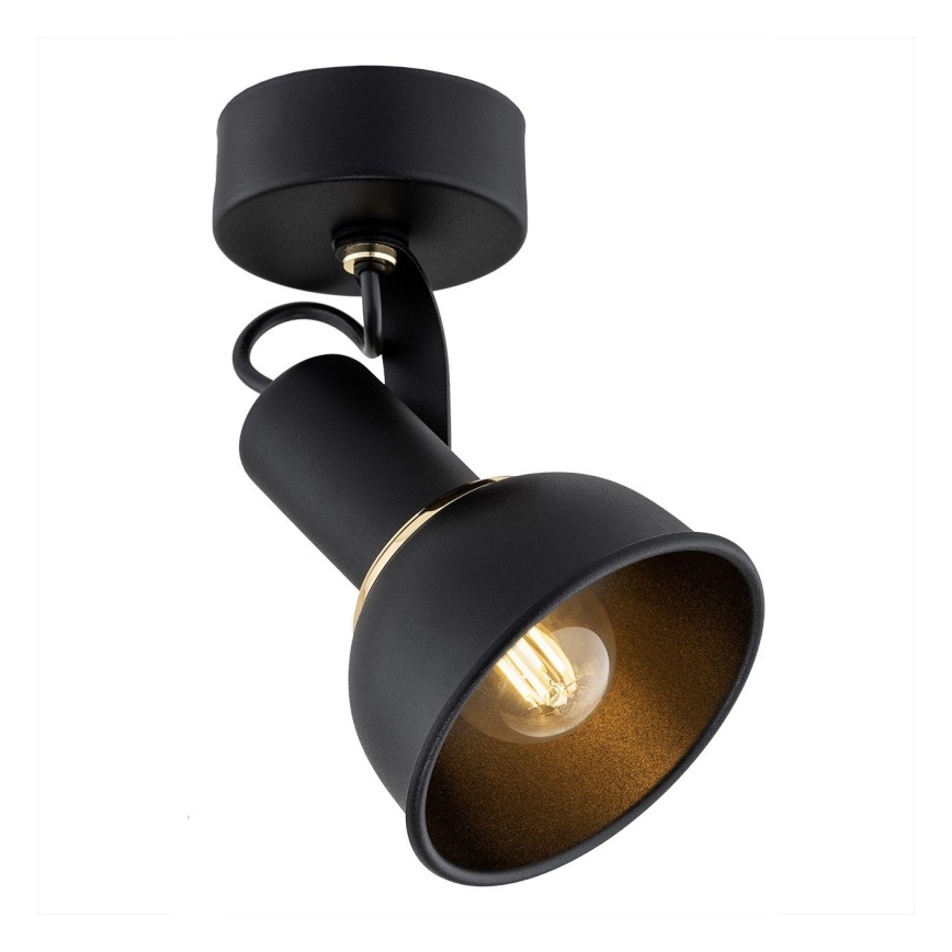 Argon 4900 - Spotlight TWIST 1xE14/7W/230V schwarz/gold