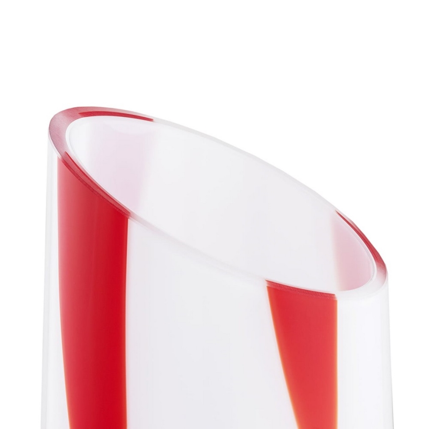 Argon 7042 - Stehlampe POLONIA 2xE27/15W/230V weiß/rot