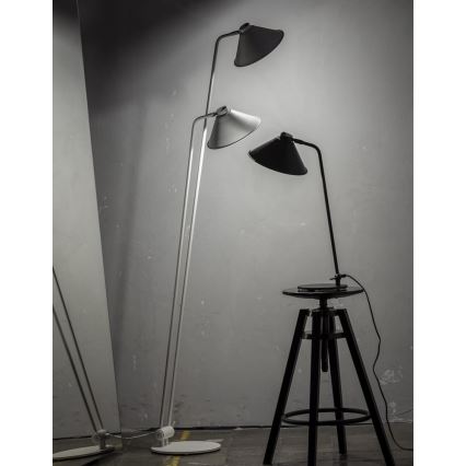 Argon 7074 - Stehlampe GABIAN 2xE27/15W/230V weiß