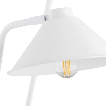 Argon 7074 - Stehlampe GABIAN 2xE27/15W/230V weiß