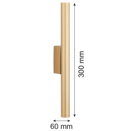 Argon 7224 - LED-Wandleuchte GRECO 2xLED/4,2W/230V 3000K golden
