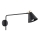 Argon 8009 - Wandlampe AVALONE 1xE27/15W/230V 57 cm schwarz/gold