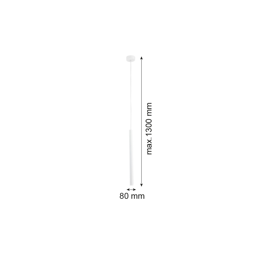 Argon 8066 - Hängeleuchte an Kabel ETNA 1xG9/6W/230V weiß