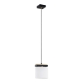 Argon 8276 - Hängeleuchte an Schnur CANOA 1xE27/15W/230V schwarz
