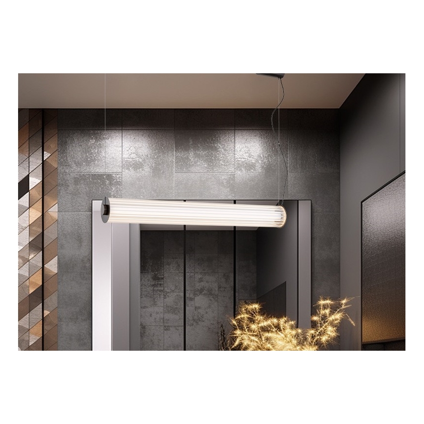 Argon 8625 - LED-Hängeleuchte HAMPTON LED/90W/230V 3000K 120 cm schwarz