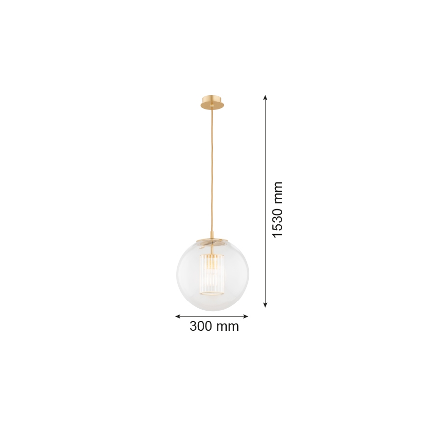 Argon 8626 - Hängeleuchte HAMPTON 1xE27/15W/230V