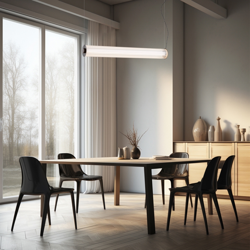 Argon 8628 - LED-Hängeleuchte HAMPTON LED/60W/230V 3000K 80 cm schwarz