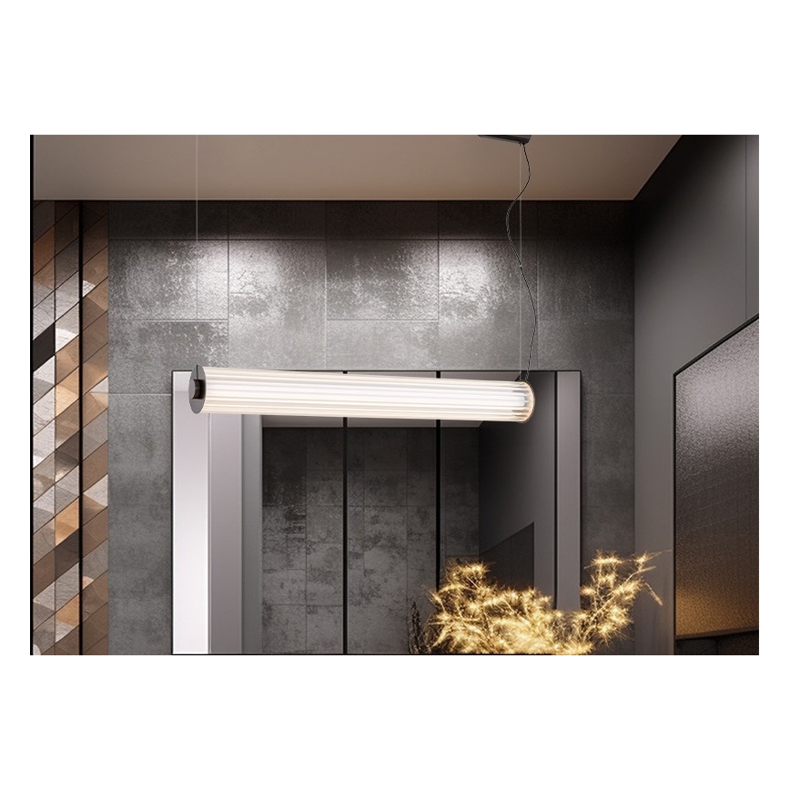 Argon 8628 - LED-Hängeleuchte HAMPTON LED/60W/230V 3000K 80 cm schwarz