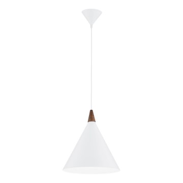 Argon 8631 - Hängeleuchte KEGEL 1xE27/15W/230V weiß