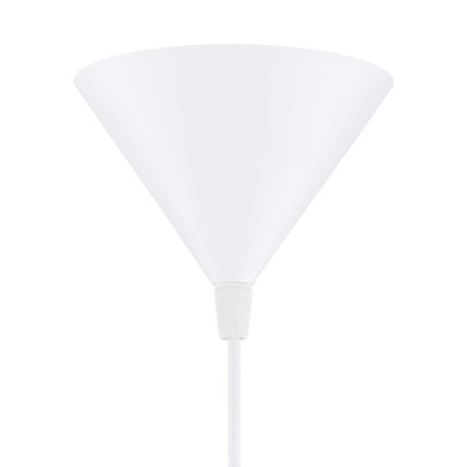 Argon 8631 - Hängeleuchte KEGEL 1xE27/15W/230V weiß
