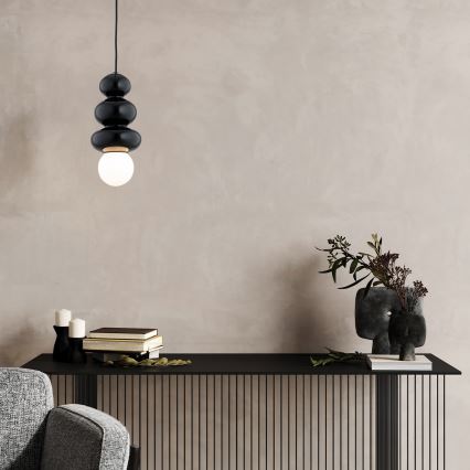 Argon 8788 - Badezimmer-Pendelleuchte an Kabel ORLANDO PLUS 1xG9/6W/230V IP44 schwarz