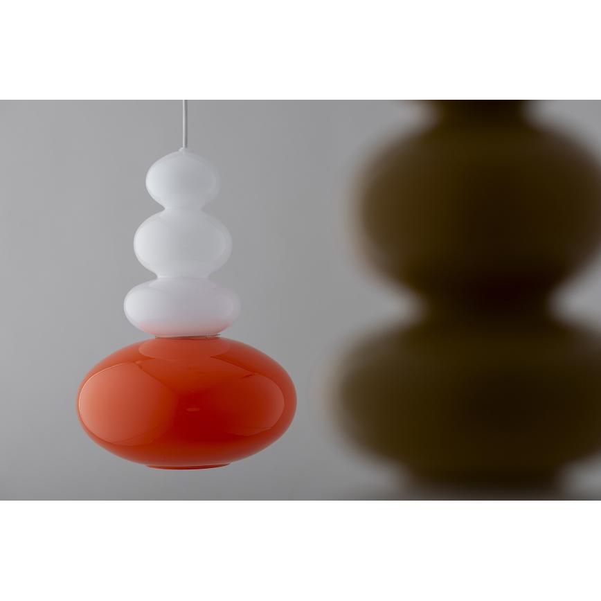 Argon 8822 - Hängeleuchte DIEGO 1xGU10/5W/230V weiß/orange