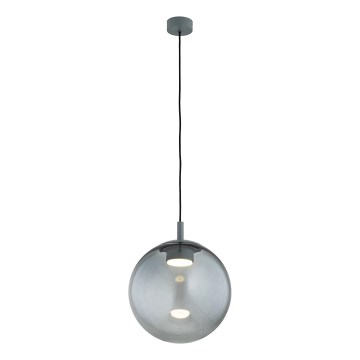 Argon 8830 - Hängeleuchte SACRAMENTO 1xGX53/8W/230V grün/rauchig