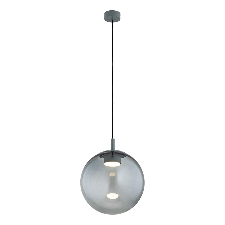 Argon 8830 - Hängeleuchte SACRAMENTO 1xGX53/8W/230V grün/rauchig