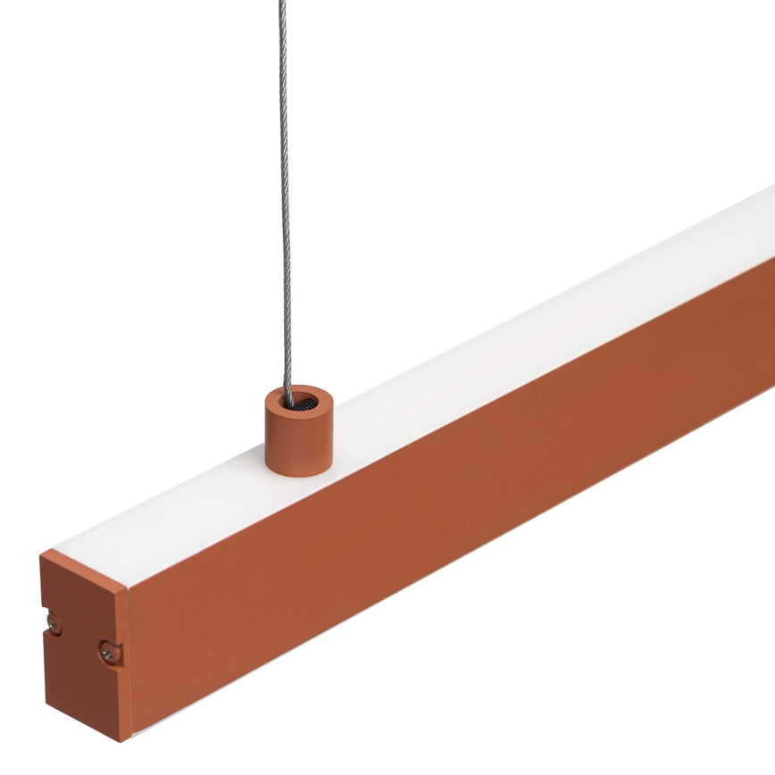 Argon 8834 - LED-Hängeleuchte MIAMI LED/37W/230V 3000K braun