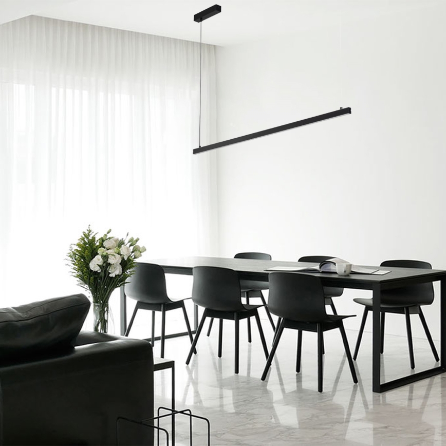 Argon 8835 - LED-Hängeleuchte MIAMI LED/37W/230V 3000K schwarz