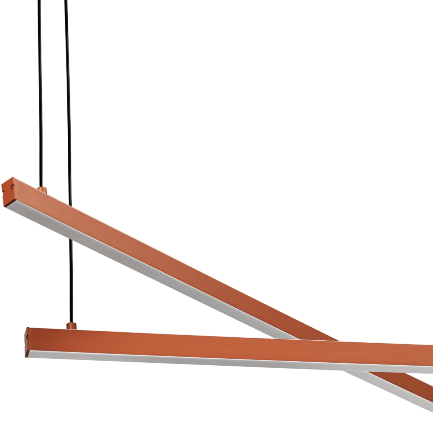 Argon 8837 - LED-Hängeleuchte MIAMI LED/74W/230V 3000K braun