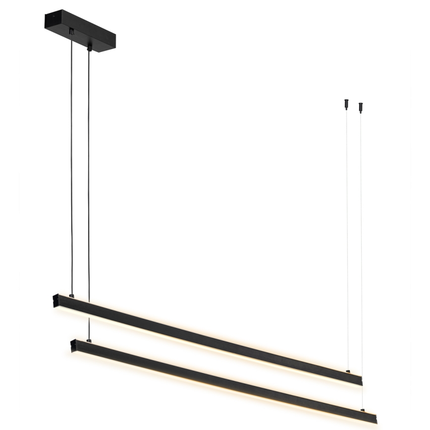 Argon 8838 - LED-Hängeleuchte MIAMI LED/74W/230V 3000K schwarz