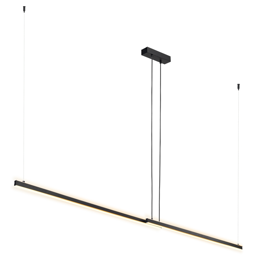 Argon 8838 - LED-Hängeleuchte MIAMI LED/74W/230V 3000K schwarz