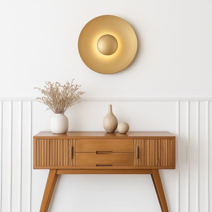 Argon 8865 - LED-Wandleuchte BOLTON LED/12,5W/230V 3000K goldfarben