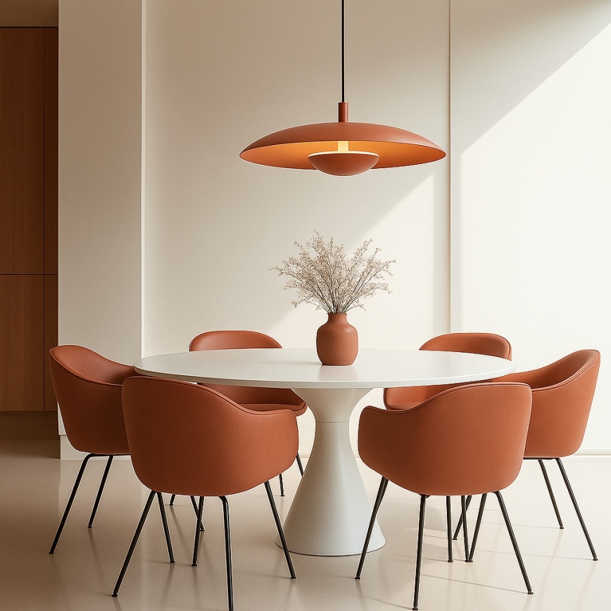 Argon 8870 - LED-Pendelleuchte BOLTON an Kabeln LED/12,5W/230V 3000K terrakottafarben