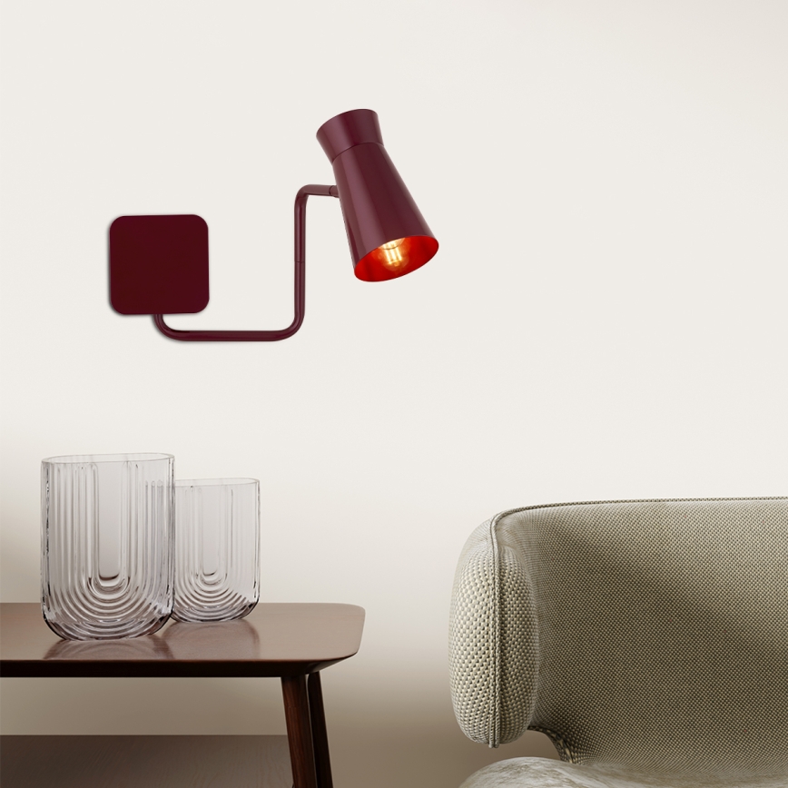 Argon 8881 - Wandleuchte LORD 1xE14/7W/230V violett