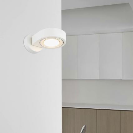 Argon 8897 - Wandleuchte LOTUS 1xGX53/12W/230V weiß