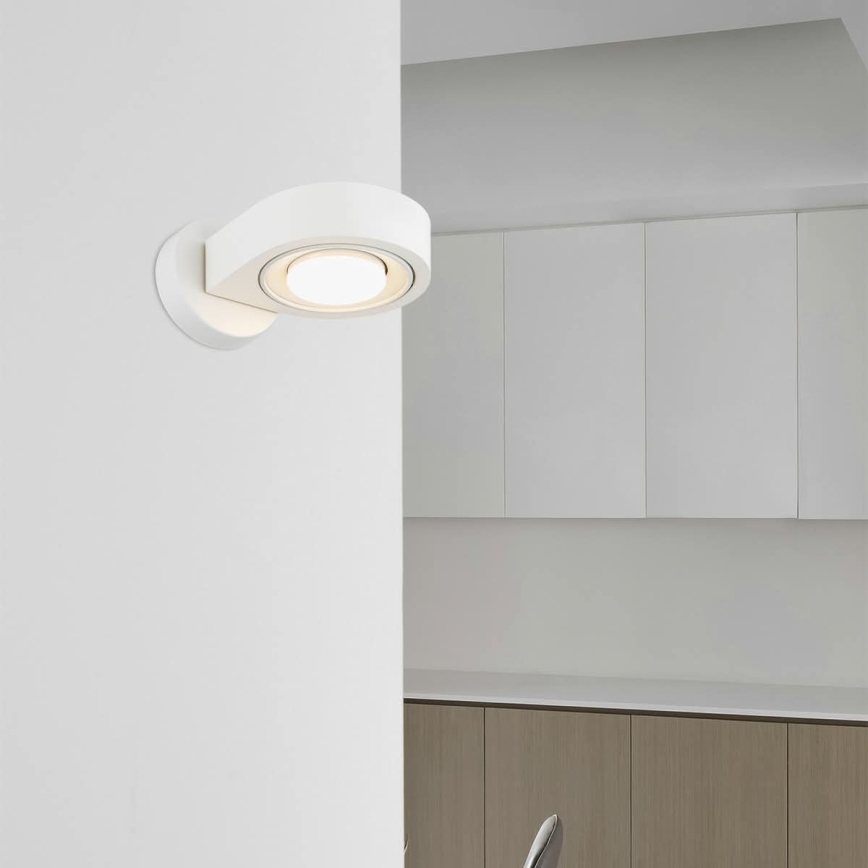 Argon 8897 - Wandleuchte LOTUS 1xGX53/12W/230V weiß