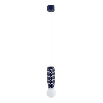 Argon 8937 - Hängeleuchte an Kabel BOLL 1xG9/6W/230V blau