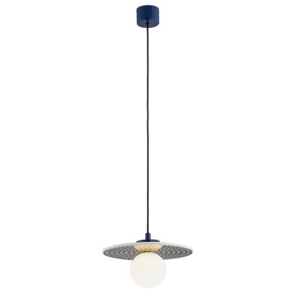Argon 8950 - Pendelleuchte an Kabel BOLL 1xG9/6W/230V blau