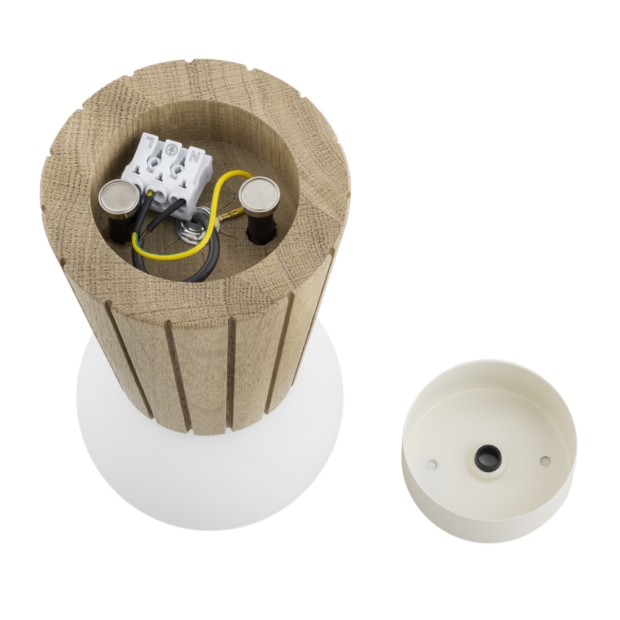 Argon 8973 - Badezimmer-Deckenleuchte VOLANTE 1xG9/6W/230V IP44 Ø 12 cm beige