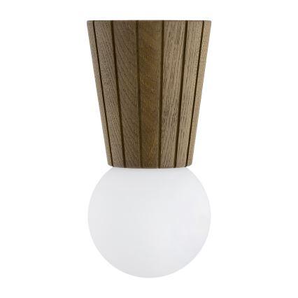 Argon 8974 - Badezimmer-Deckenleuchte VOLANTE 1xG9/6W/230V IP44 Ø 12 cm braun