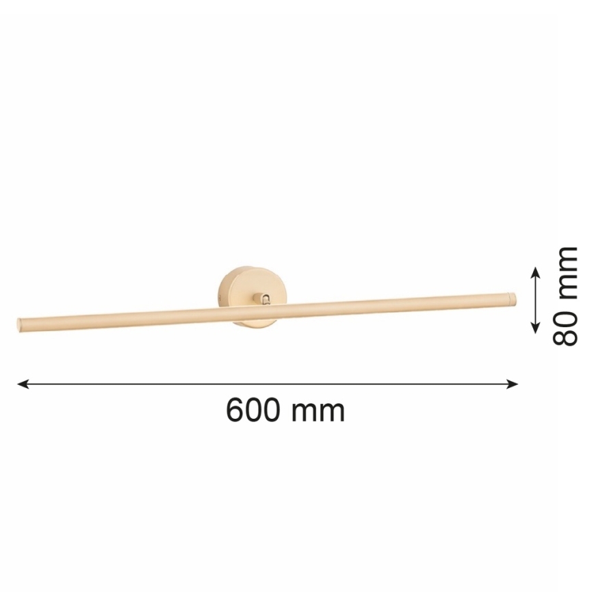Argon 8994 - LED-Bildleuchte MIRI LED/10,8W/230V 3000K 60 cm beige