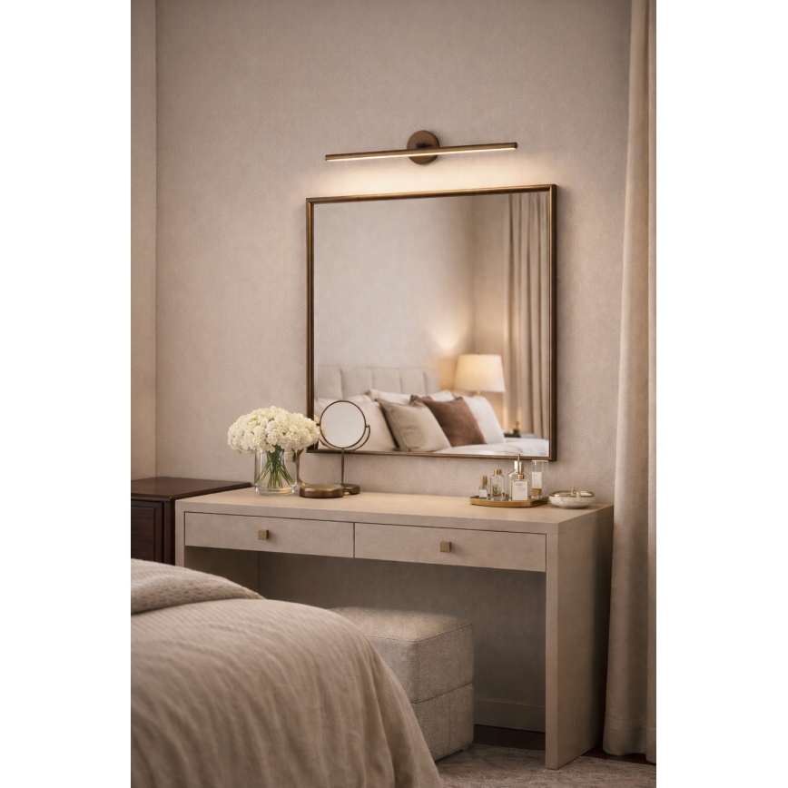 Argon 8995 - LED-Bilderleuchte MIRI LED/10,8W/230V 3000K 60 cm braun