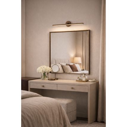 Argon 8997 - LED-Bildleuchte MIRI LED/18W/230V 3000K 100 cm braun