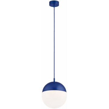 Argon 9000 - Außen-Pendelleuchte an Kabel LIV 1xE27/15W/230V IP44 blau