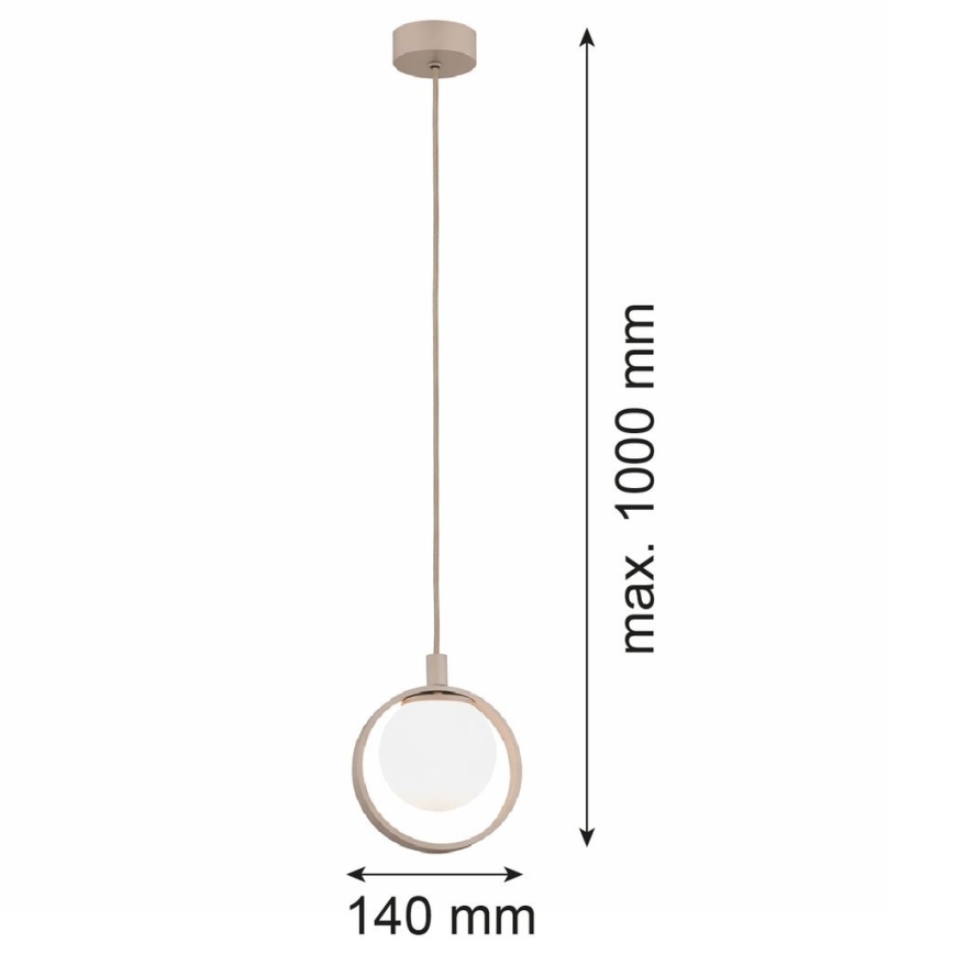 Argon 9003 - Pendelleuchte an Kabel SATUROS 1xG9/6W/230V