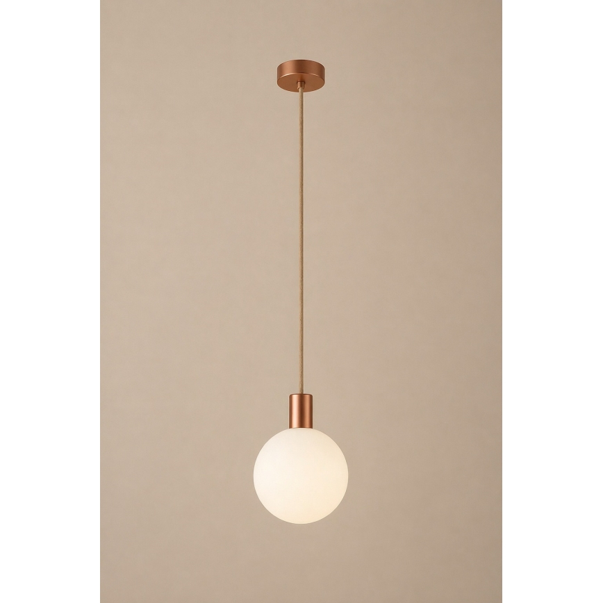 Argon 9006 - Außen-Hängeleuchte am Kabel ORE 1xG9/6W/230V kupferfarben