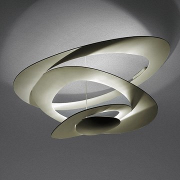 Artemide 1253120A - Dimmbare LED-Deckenleuchte PIRCE LED/44W/230V 3000K golden
