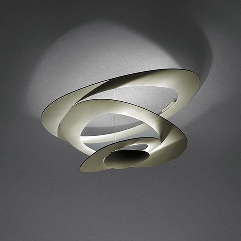 Artemide 1255120A - Dimmbare LED-Deckenleuchte PIRCE LED/44W/230V 3000K golden
