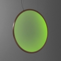 Artemide 1994360APP - Dimmbare LED-RGBW-Hängeleuchte DISCOVERY LED/79W/230V 2700-6500K bronzen