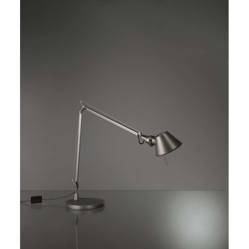 Artemide AR A015100+AR A003900 Komplettset - dimmbare LED-Tischleuchte TOLOMEO MIDI LED/9W/230V