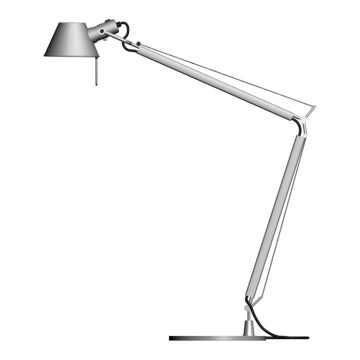 Artemide SKL000091778 - Tischlampe TOLOMEO tavolo 1xE27/100W 1xGY635/50W/12V