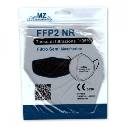 Atemschutzmaske FFP2 NR CE 0598 grau 1St.