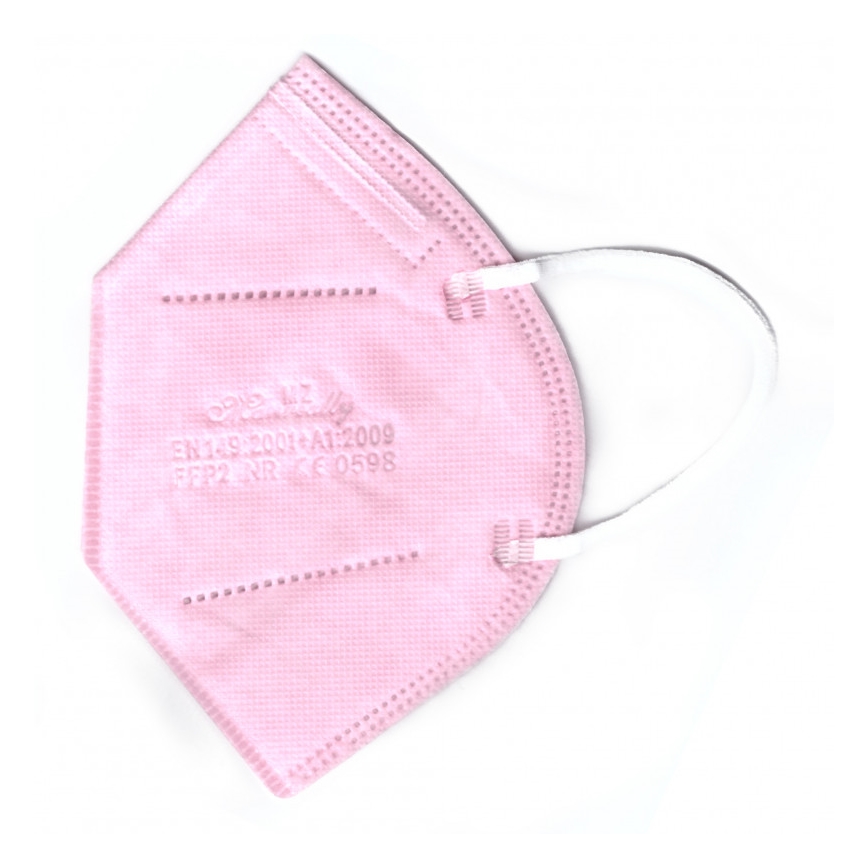 Atemschutzmaske FFP2 NR CE 0598 rosa 1St.