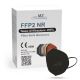 Atemschutzmaske FFP2 NR CE 0598 schwarz 1St.